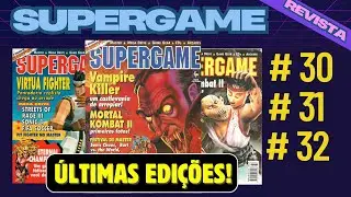 Revista SUPERGAME (Edi&ccedil;&otilde;es #30, #31 e #32): Nostalgia e Curiosidades do mundo SEGA - &Uacute;LTIMAS EDI&Ccedil;OES