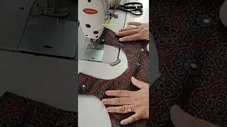 Perfect round neck design cutting and stitching easy method #appleblossom #roundneck