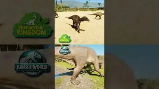 🔥Baby IGUANODON Comparison | JWE3 vs Prehistoric Kingdom  #jurassicworldevolution3 #dinosaurs