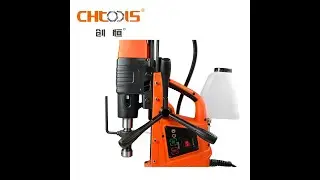 Chtools DX-60 220V Max 1500W Brushed Motor 60mm Cutter Capacity Single Speed Magnetic Drill