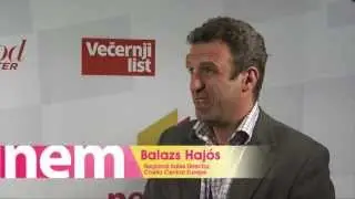 New Europe Market (NEM) 2013: Bal&aacute;zs Haj&oacute;s