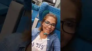 Me fui al aeropuerto de Cancun en El Tren Maya 😃✨️ #cancun #playadelcarmen #trenmaya #travel #mexico