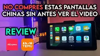 NO COMPRES las pantallas portatiles de TEMU sin ver este video | Unboxing