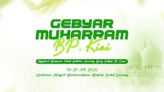 [LIVE] TALK SHOW DALAM RANGKA GEBYAR MUHARROM BP. KIAI