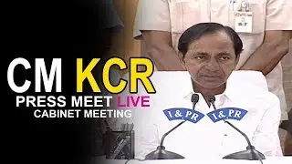 KCR addressing the media on cabinet meeting   || TVNXT NEWS