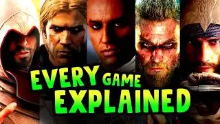 Assassin's Creed FULL SERIES Explained! Mirage, Valhalla, Origins, Odyssey, Black Flag