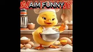 🦆🍓 Duck Bakes the Sweetest Strawberry Cake! 🎂💖 #duck #cute #funny #shorts #shortvideo #foryou #cake