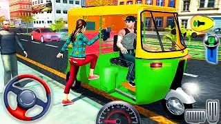 Tuk Tuk Taxi City Driving Simulator - Auto Rickshaw Driver 2020 - Android GamePlay #2