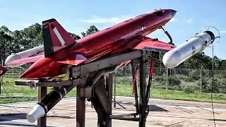 USAF Aerial Target Drones &bull; BQM-167A Prep & Launch