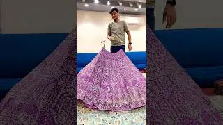 Purple Color Lehenga For Girls | Purple Lehenga for Weddings #chandnichowk