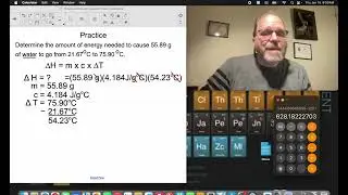 Advanced Chemistry -  Thermochemistry -  Specific Heat Review