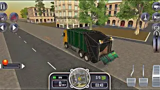 Garbage Truck Simulator | City Cleaning & Truck Driving | Realistic Waste Collection Game