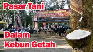 Pasar Tani Dalam Kebun Getah Di Kelantan
