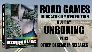 Road Games Indicator Limited Edition Blu Ray Unboxing (Plus other December Releases)