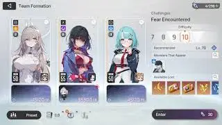 Sereniel vs Judas 10 ft. Tressa [Chaos Zero Nightmare]