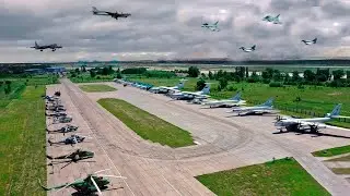 Risk of collision as NATO fighter jets launched to intercept nuclear bombers dispatched by Putin