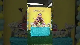 Minion theme party by Aiphie Portharcourt Nigeria