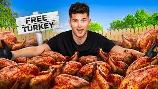 Giving Away 10,000 Turkeys For Thanksgiving