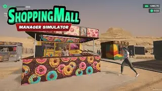 Can We Build A Mall In The Desert? Shopping Mall Manager Simulator | First Look