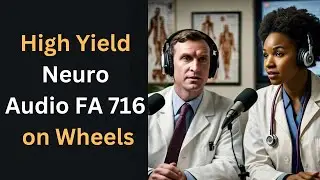 USMLE Step 1 High-Yield Review Podcast | Neuro | FA 716 | Med Connect on Wheels