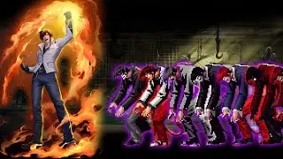 [Mugen KOF] Kyo Impact Vs Special Iori Yagami BOSSes