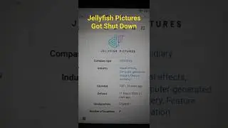 Jellyfish Pictures Has Shut Down on March 11, 2025