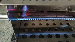 Bestargot Gasgrill mit Flammschutz