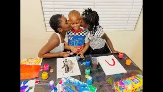 Henry Kids Art Night!!! (MASTER PIECE ALERT 🥳)