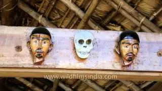 Wooden masterpiece craft on Chang morung