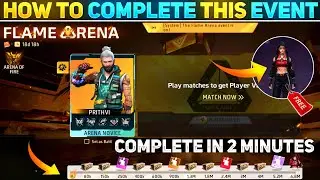 HOW TO COMPLETE FLAME ARENA EVENT IN FREEFIRE|FREEFIRE NEW EVENT|FF NEW EVENT| FLAME ARENA FREEFIRE