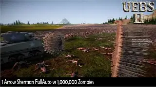 Arrow Sherman FullAuto vs Zombies | Ultimate Epic Battle Simulator 2 | UEBS2