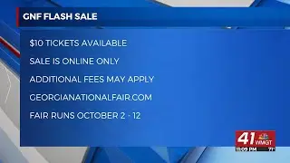 Georgia National Fair offering $10 tickets in limited-time flash sale