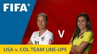 USA v. Colombia - Team Lineups EXCLUSIVE