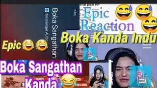 INDU MALLA GAMING REACT HER BOKA SANGATHAN KANDA ON LIVESTREAM || BOKA KANDA || INDU MALLA