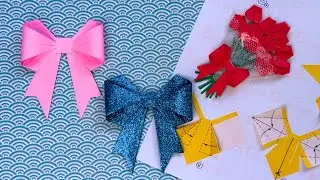 LAÇO DE ORIGAMI(03) - BOW ORIGAMI(03) - PASSO A PASSO DA MONTAGEM DO DIAGRAMA DE ORIGAMI EM 3D