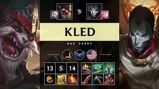 Kled ADC vs Jhin - NA Diamond Patch 25.09