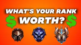 How much can you sell your League account for?