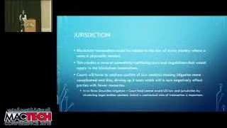 MTC2018-Blockchains and the Law &mdash; Morvareed Salehpour