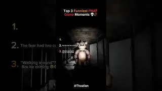 Top 3 Funniest FNAF Game Moments ☠️😭 The last one got me 😭