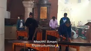Performance: Masithi Amen, Siyakudumisa (The Great Amen) Marimba Cover |St Aidan's Anglican Church