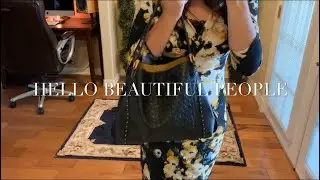 What&rsquo;s in my bag Coach Edie 31, OOTD Sunday outfit of the day, DIY pumpkin spice latte Sunday Vlog😊