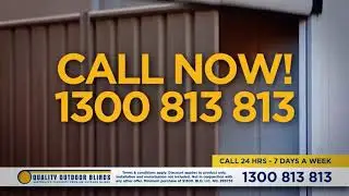 Quality Outdoor Blinds Adelaide - EOFY Sale