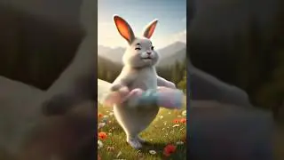 🐰✨ Dancing Bunny in a Tutu! Cutest Ballet Show Ever 💃🌸