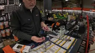 How to change the chain on a Stihl MS 182!