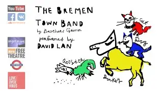 The Bremen Town Band // Bedtime story (David Lan) (С РУССКИМИ СУБТИТРАМИ)