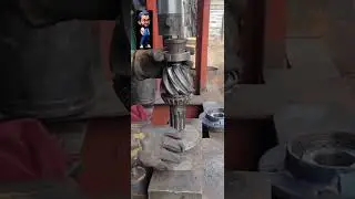 instalar balero o rodillo piloto en prensa hidraulica #automobile