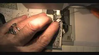 needle mark and sew