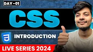 CSS Live Class Day 1 | MERN Stack: Live Coding Series | CSS Tutorial for Beginners in Hindi