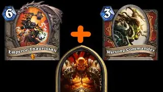 [Hearthstone] Warsong OP, Please Nerf (30 Damage OTK, Thaurissan Fun)