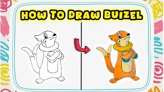 How to Draw Buizel Water-Type Pok&eacute;mon &ndash; Anime Character Guide